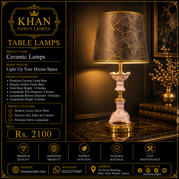 Ceramics Table Lamps