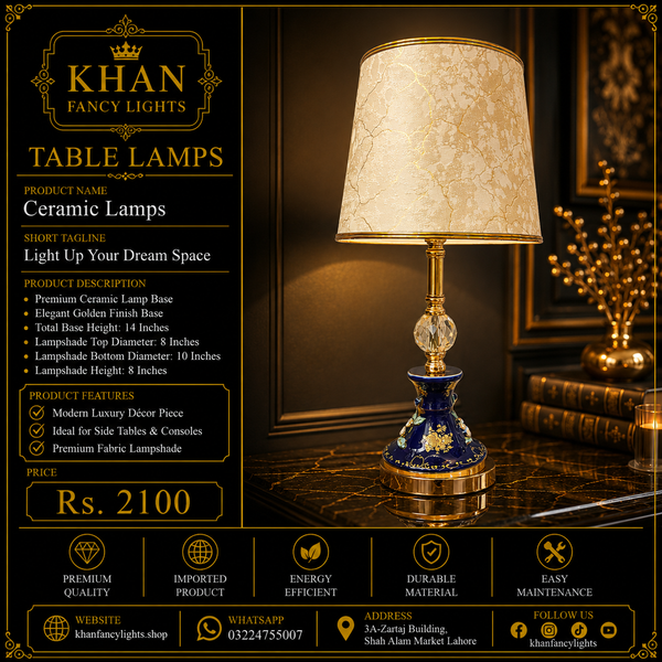Ceramics Table Lamp