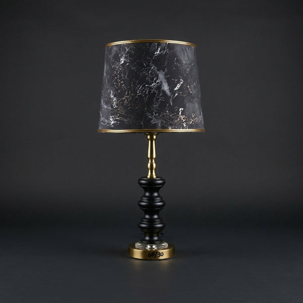 Scholar’s Marble Antique Library Table Lamp